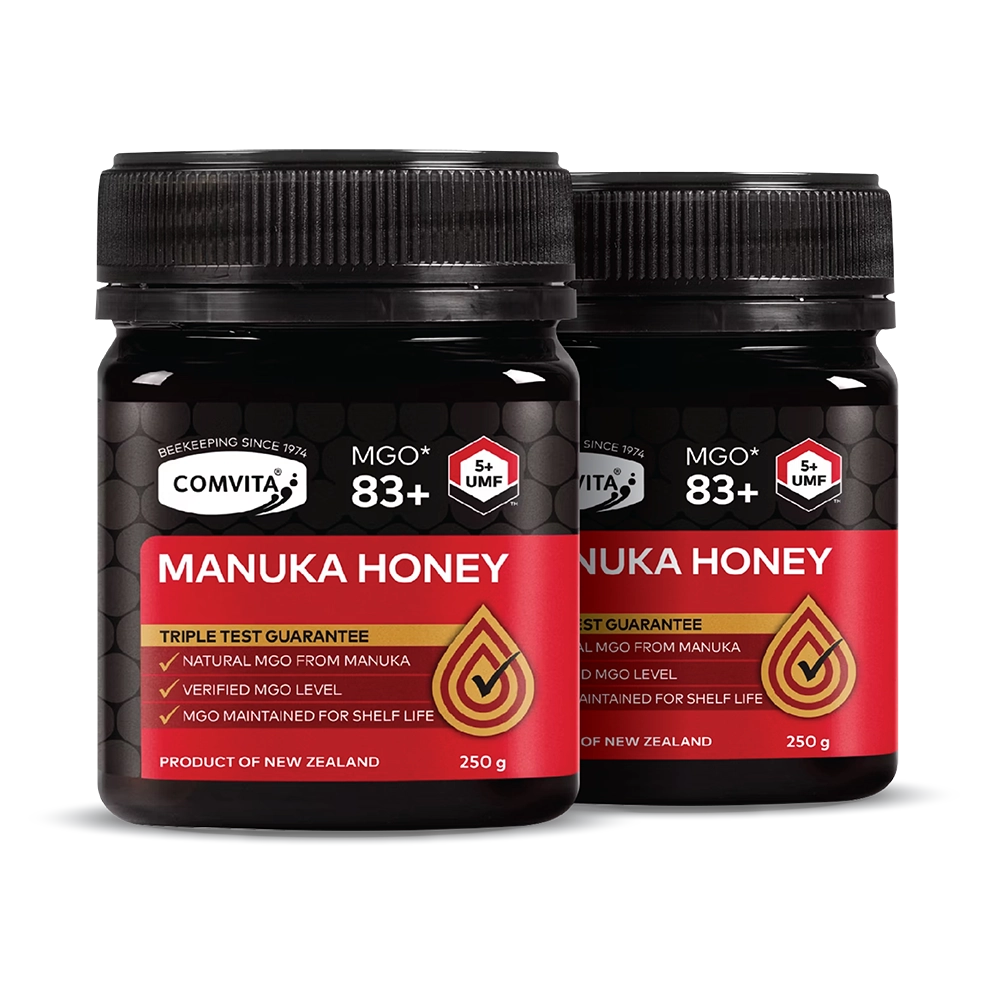 UMF 5+ (MGO 83) Mānuka Honey 250g - 2 Pack