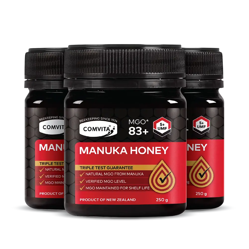 UMF™ 5+ (MGO 83) Mānuka Honey 250g - 3 Pack