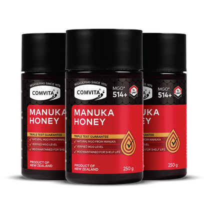 UMF™ 15+ (MGO 514) Mānuka Honey 250g - 3 Pack (SHORT DATE)