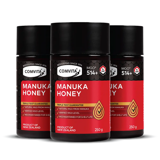 UMF™ 15+ (MGO 514) Mānuka Honey 250g - 3 Pack