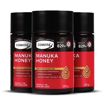 UMF™ 20+ (MGO 829) Mānuka Honey 250g - 3 Pack