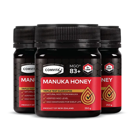UMF™ 5+ (MGO 83) Mānuka Honey 250g - 3 Pack