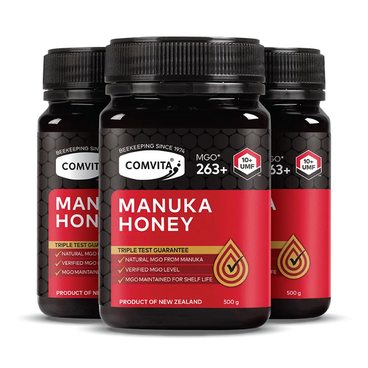 UMF™ 10+ (MGO 263) Mānuka Honey 500g - 3 Pack