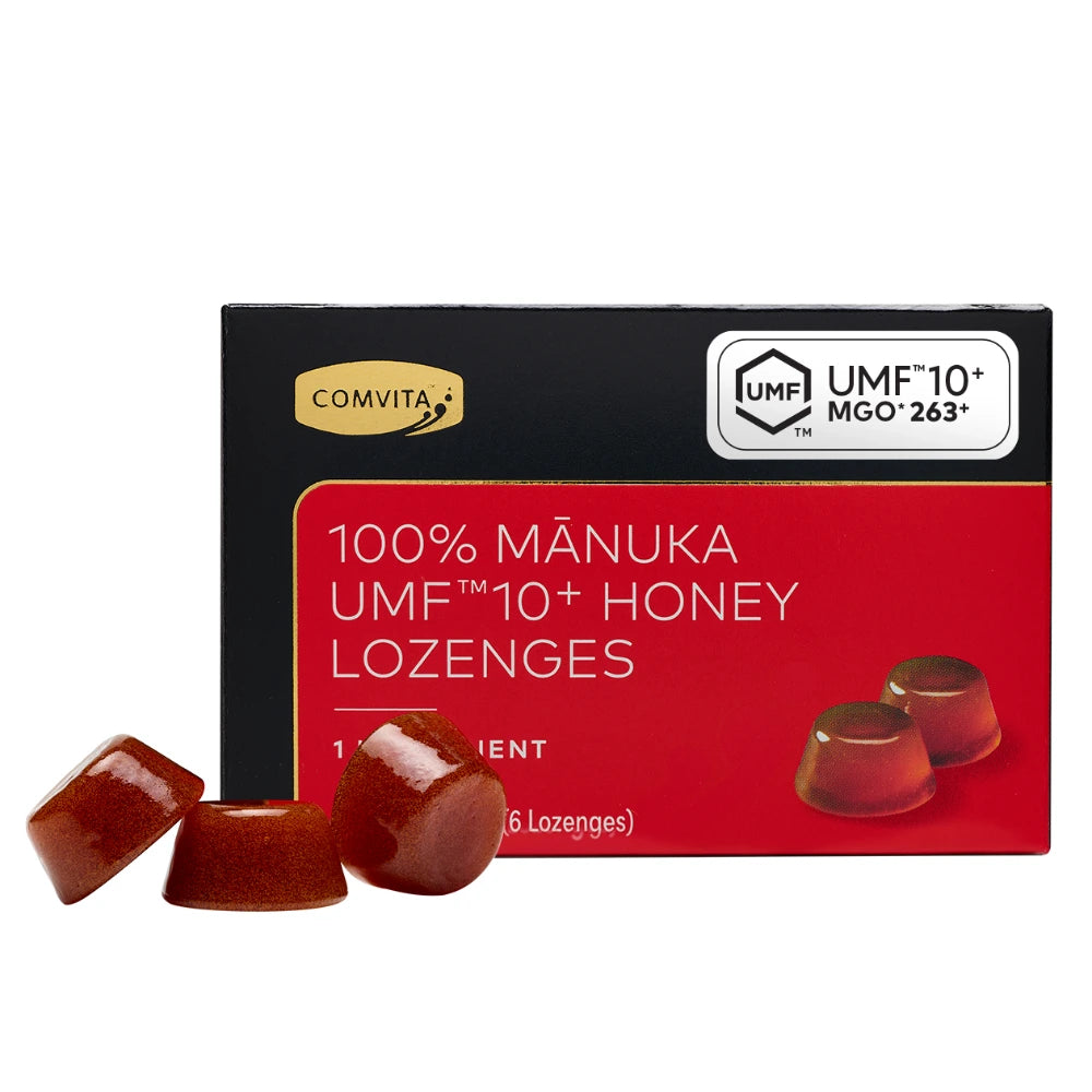 100% Mānuka UMF 10+ (MGO 263) Honey Lozenges - 3 Pack
