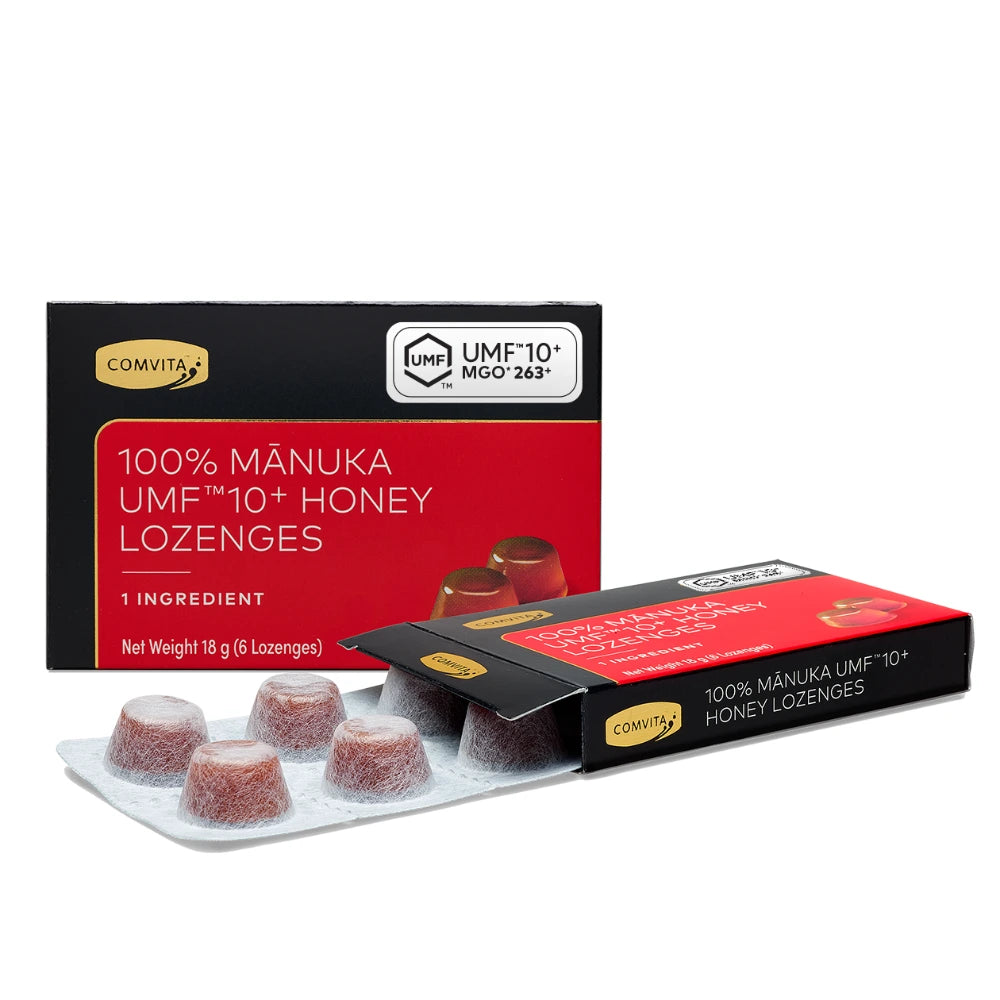 100% Mānuka UMF 10+ (MGO 263) Honey Lozenges - 3 Pack