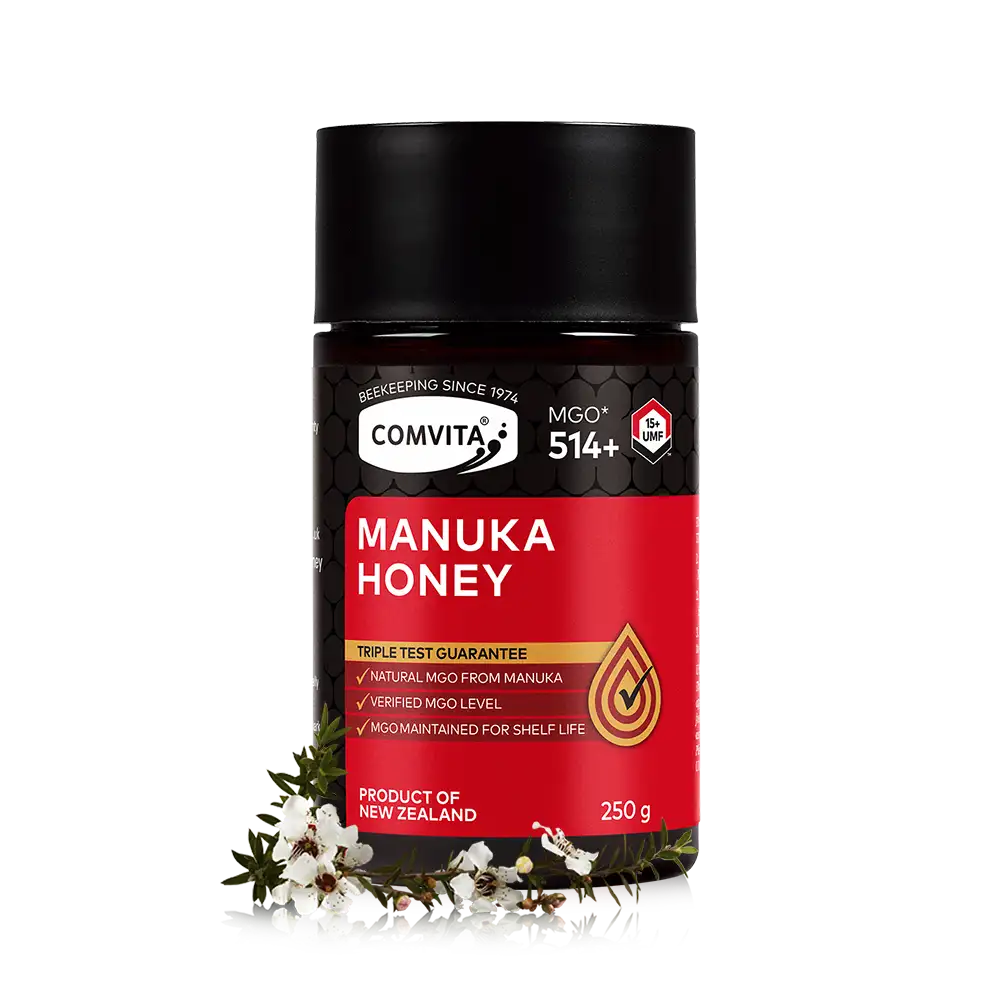 UMF 15+ Manuka honey with flower